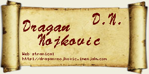 Dragan Nojković vizit kartica